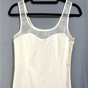 Vintage Versace Jeans Couture white mini dress from 1990’s. Never worn.